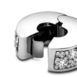 Charm Pandora 791817CZ - Charm Clip Élégance Brillante Femme Argent 925/1000ᵉ