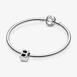 Charm Pandora Moments Alphabet Lettre B