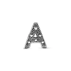 Charm Pandora Moments Alphabet Lettre A