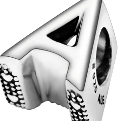 Charm Pandora Moments Alphabet Lettre A