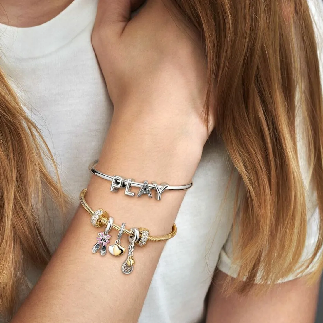 Charm Pandora Moments Alphabet Lettre A