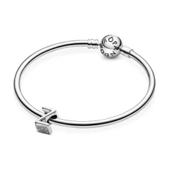 Charm Pandora Moments Alphabet Lettre Z