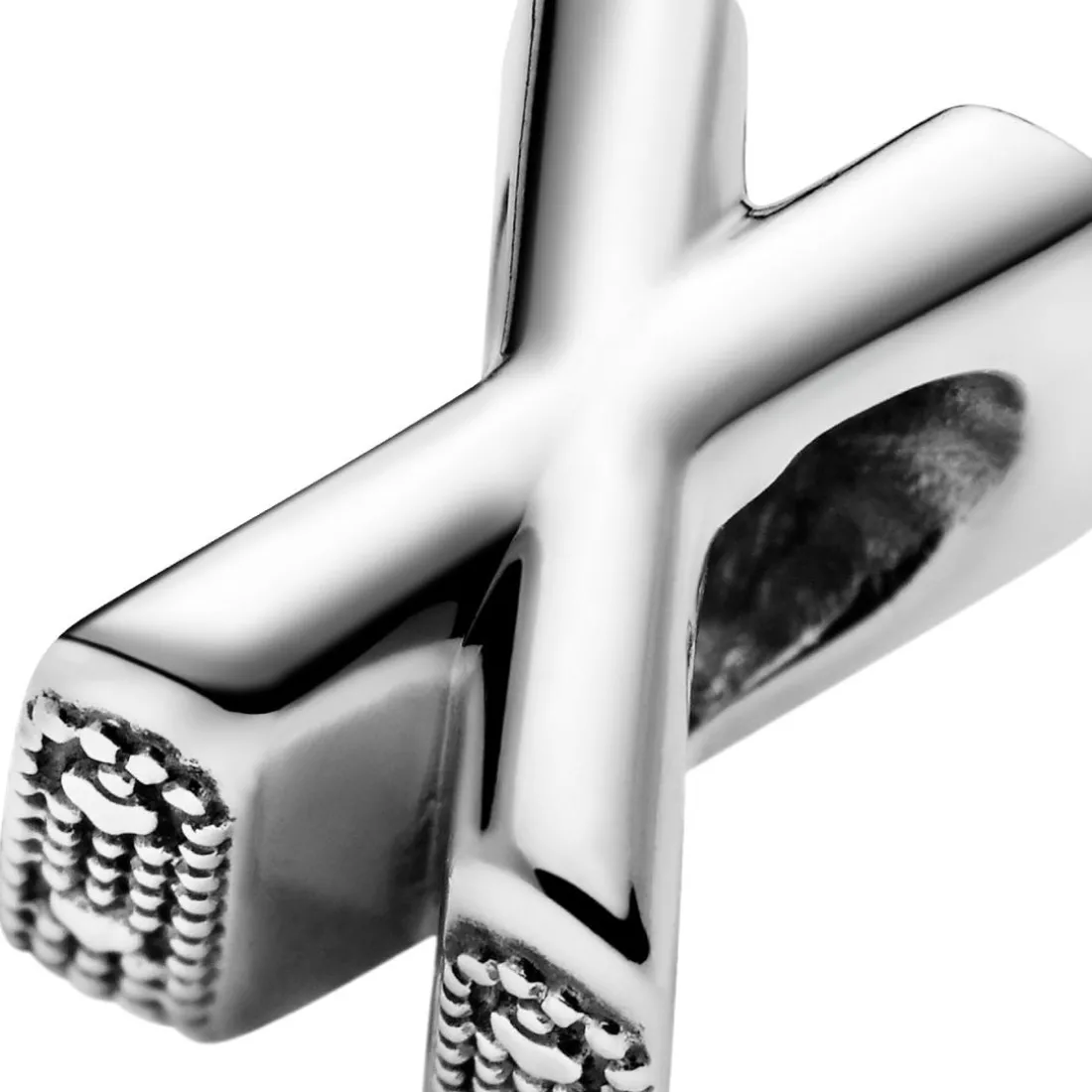 Charm Pandora Moments Alphabet Lettre X