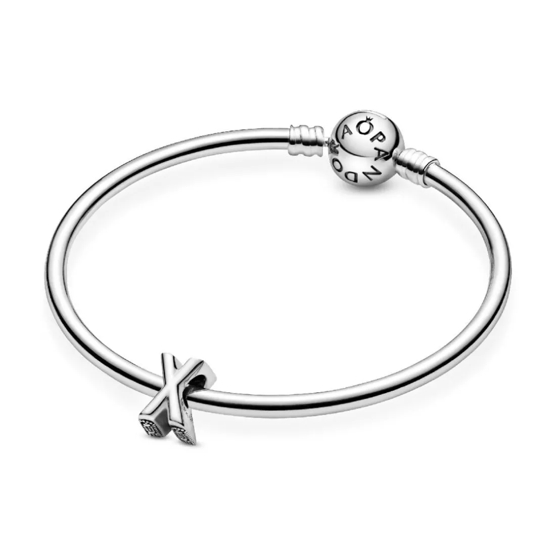 Charm Pandora Moments Alphabet Lettre X