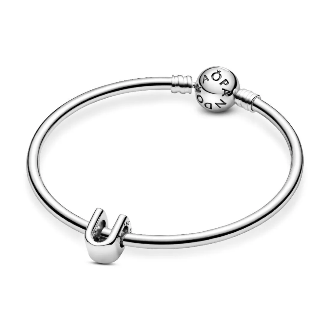 Charm Pandora Moments Alphabet Lettre U