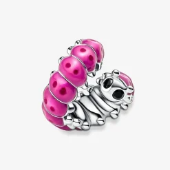 Charm Pandora Moments Chenille rose enroulée