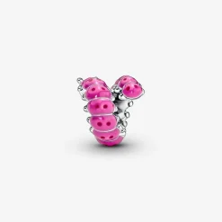 Charm Pandora Moments Chenille rose enroulée
