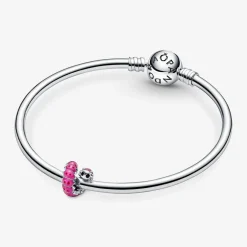 Charm Pandora Moments Chenille rose enroulée