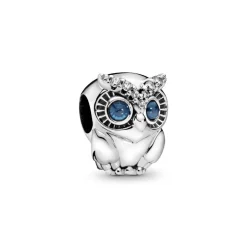 Charm Pandora Moments Chouette Scintillant