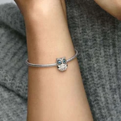 Charm Pandora Moments Chouette Scintillant
