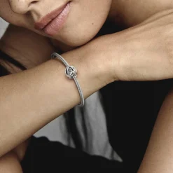 Charm Pandora Moments - Cœur et Cercles Ma Famille pour Toujours