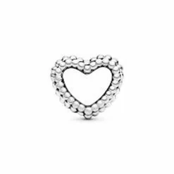 Charm Pandora Moments Cœur Ouvert Perlé