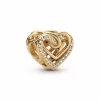 Charm Pandora moments cœurs entrelacés