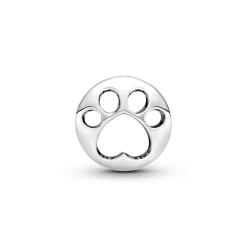 Charm Pandora Moments Empreinte de Patte Ajouré
