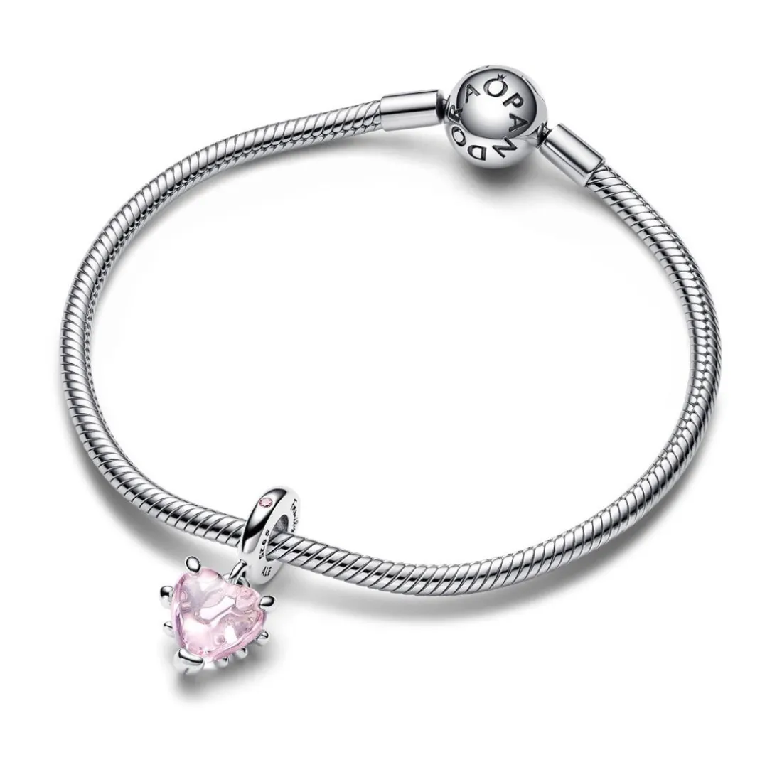 Charm Pandora Moments - Pendant Cœur et Arbre de Vie Rose