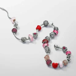 Charm Pandora Moments Racines Familiales Ajouré