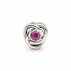 Charm Pandora moments Rose Ajourée & cristaux rose