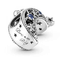 Charm Pandora Moments Étoile & Croissant de Lune