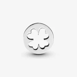 Charm Pandora Moments Trèfle à Quatre Feuilles Chance & Courage