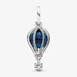 Charm Pandora Moments Voyage Montgolfière Bleu