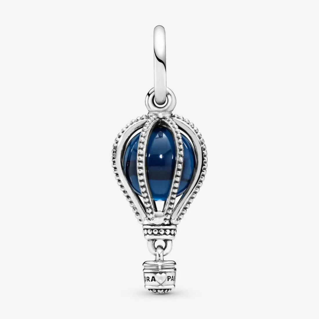 Charm Pandora Moments Voyage Montgolfière Bleu