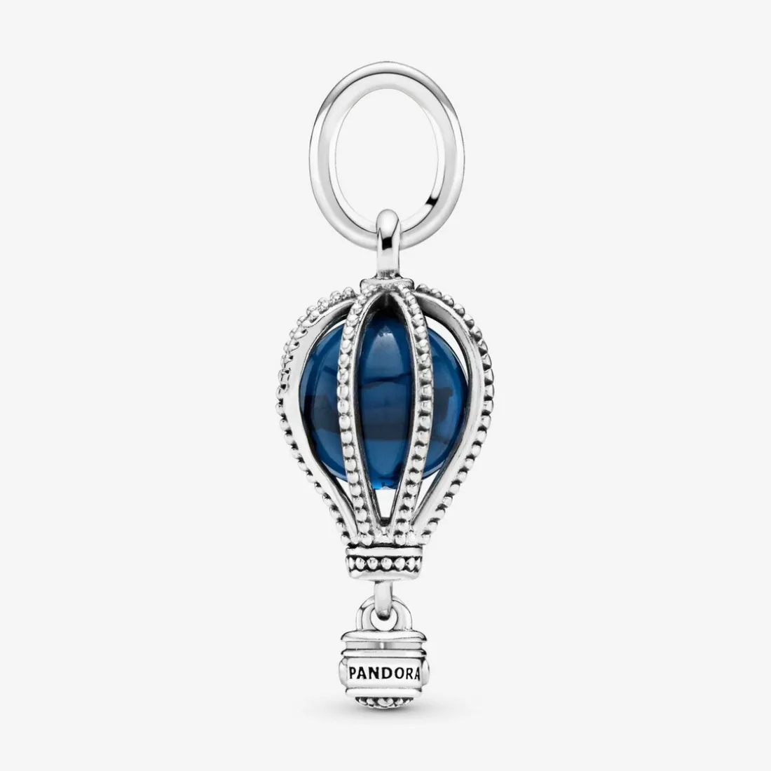 Charm Pandora Moments Voyage Montgolfière Bleu