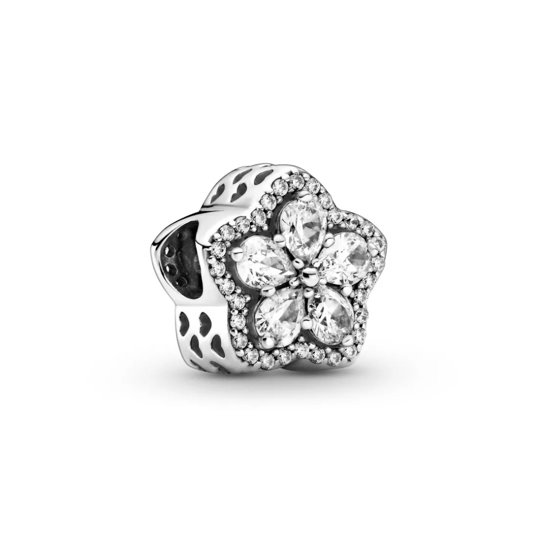 Charm Pavé Flocon de Neige Scintillant Pandora Timeless