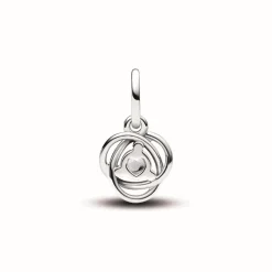 Charm Pendant Cercles de l’Éternité Incolore