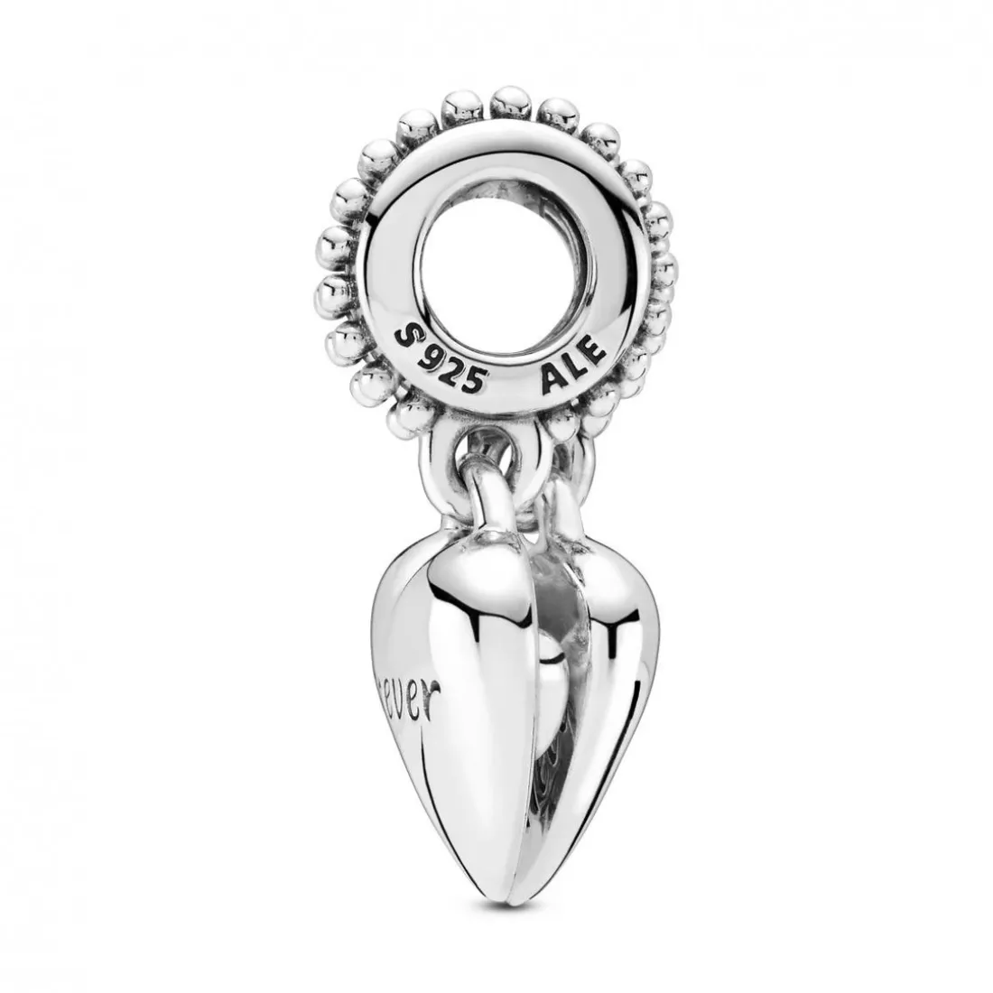 Charm Pendant Cœur Séparable Tante & Nièce Pandora People