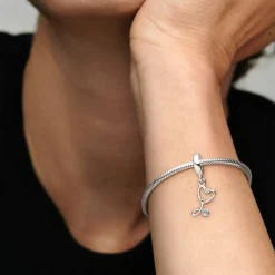 Charm Pendant Cœur Stéthoscope Pandora Passions