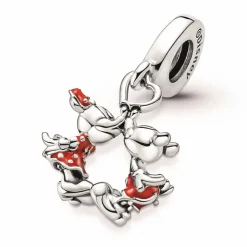 Charm pendant Disney x Pandora baiser Mickey & Minnie