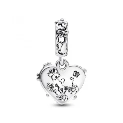 Charm Pendant Double Disney Winnie l’Ourson et Porcinet