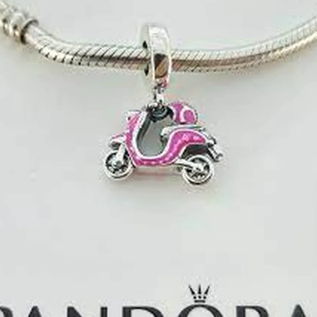 Charm Pendant Pandora Moments - Scooter Rose