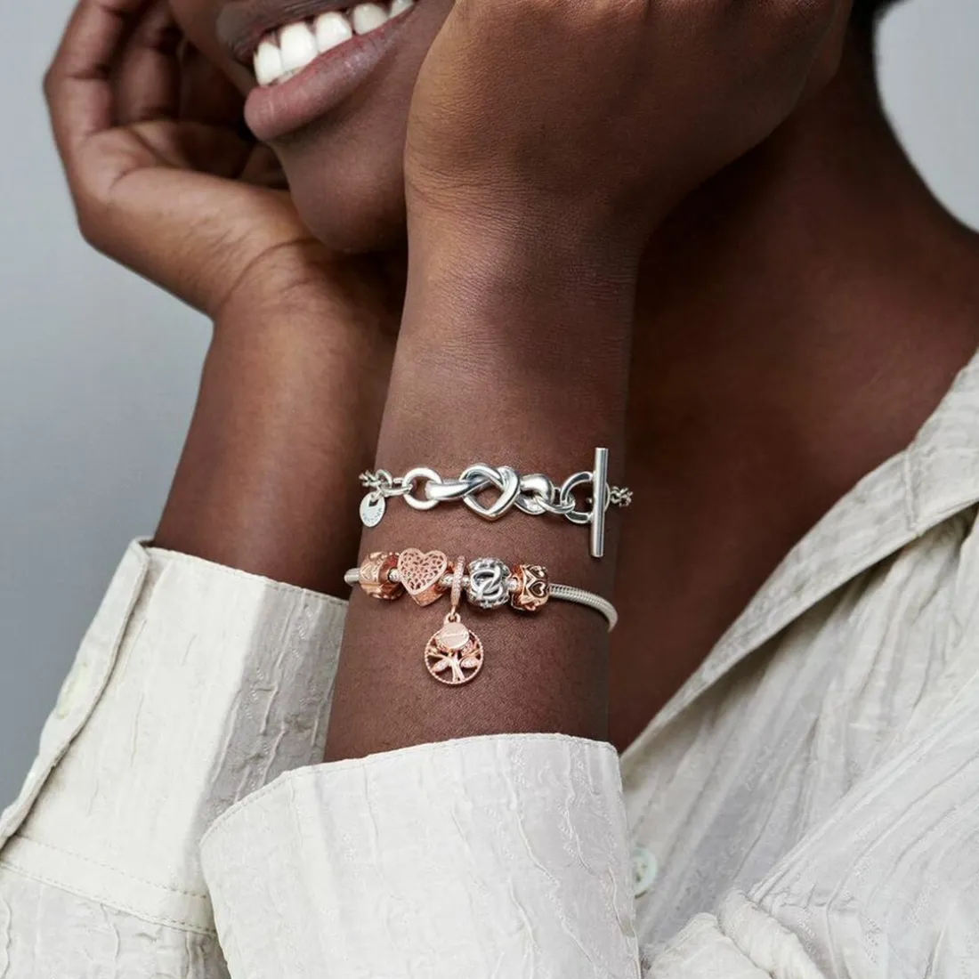 Charm Pendant Pandora Moments Arbre de Vie Scintillant
