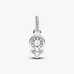 Charm Pendant Puissance Féminine Opalescent