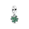 Charm Pendant Trèfle à Quatre Feuilles