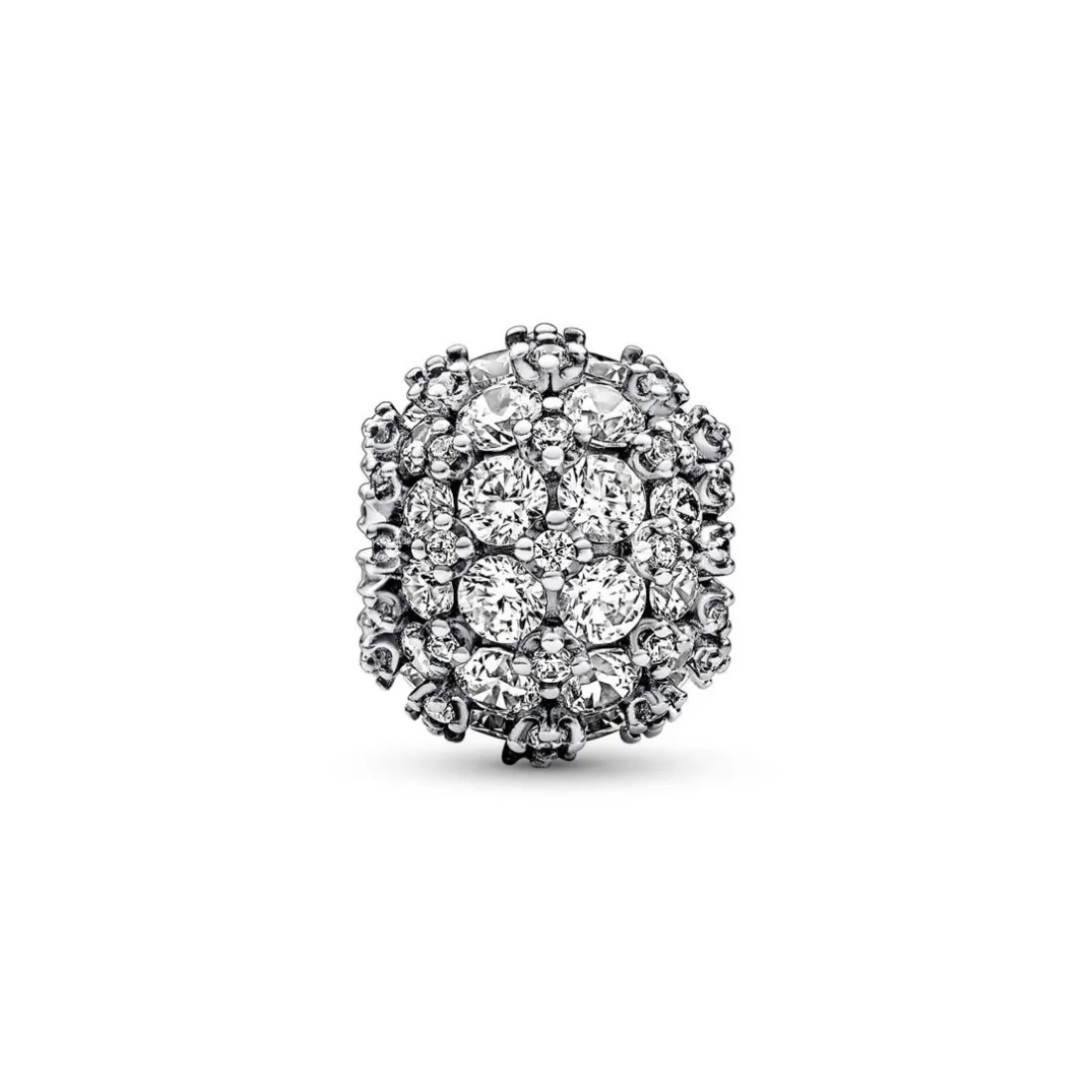 Charm Rond Pandora Timeless - Pavé Scintillant