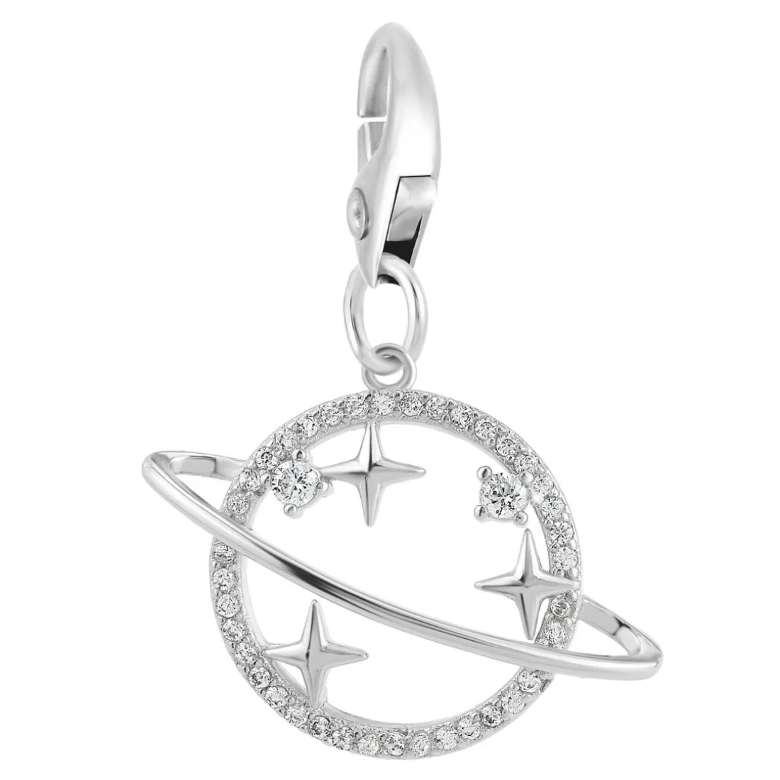 Charms Et Perles So Charm - CH1285-ARGENT - Charm Saturne