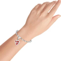 Charms Et Perles So Charm - CH0384-ARGENT - Charm Love Coeur