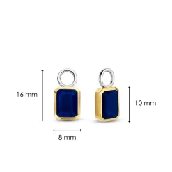 Charms et perles Ti Sento 9253BY - Argent, plaqué or