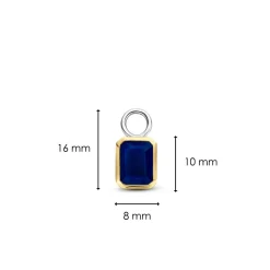 Charms et perles Ti Sento 9253BY-H - Argent, plaqué or