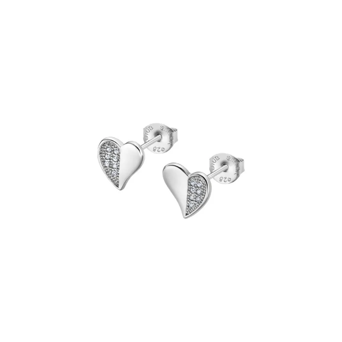 Clous d'oreilles Lotus Silver Moments LP3534-4-1 Argent