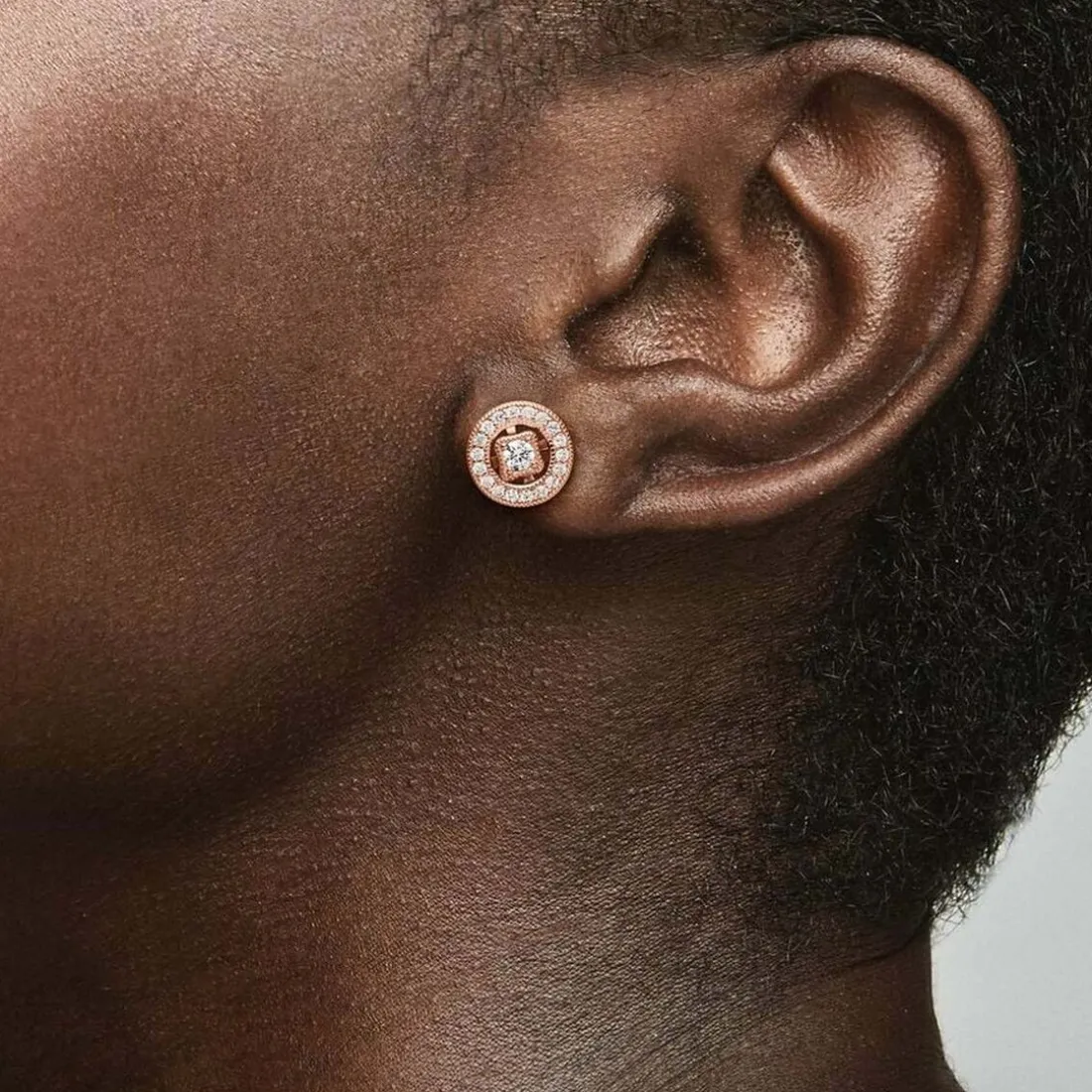 Clous d'Oreilles Pandora Timeless Cercle Vintage