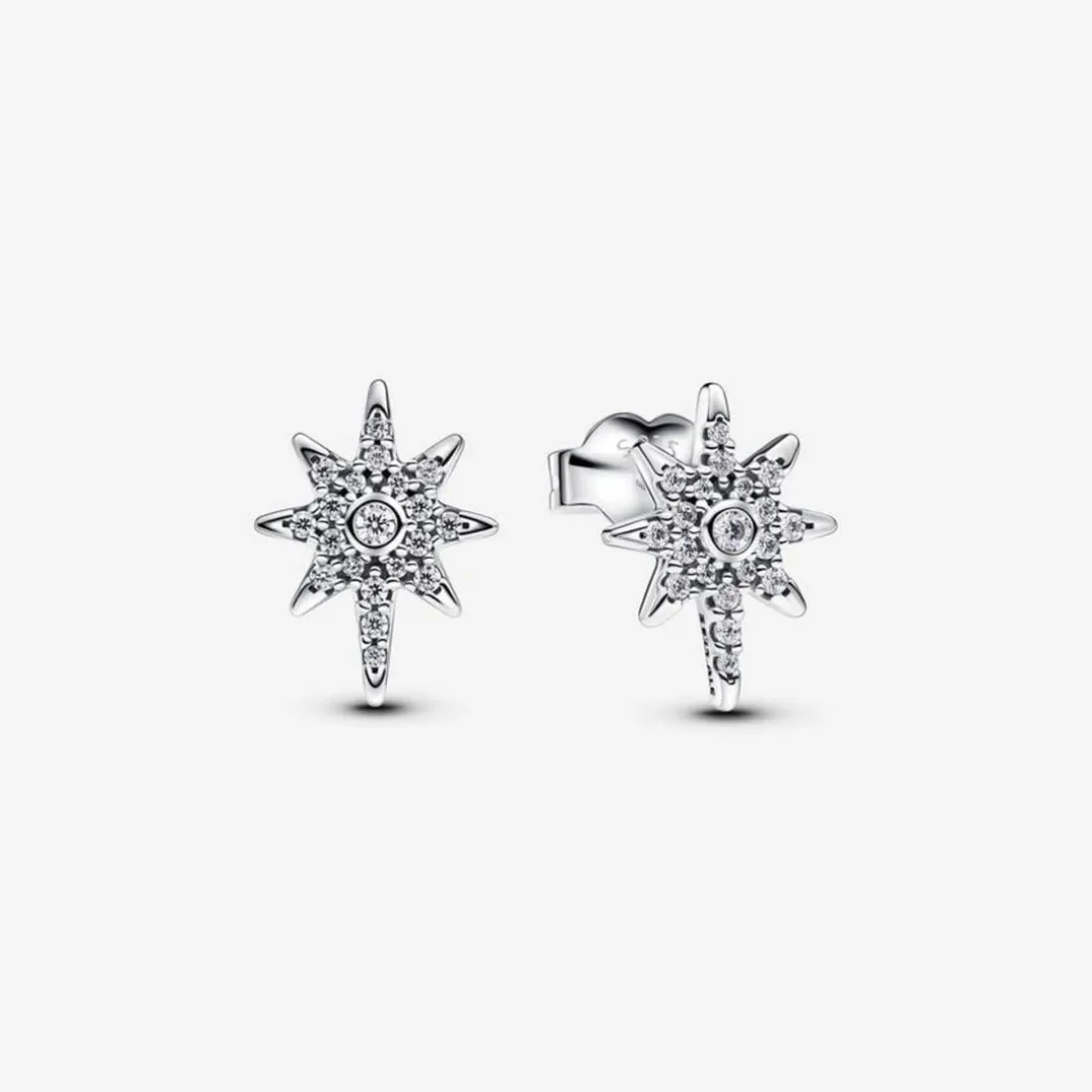Clous d’Oreilles Étoile Polaire Scintillante