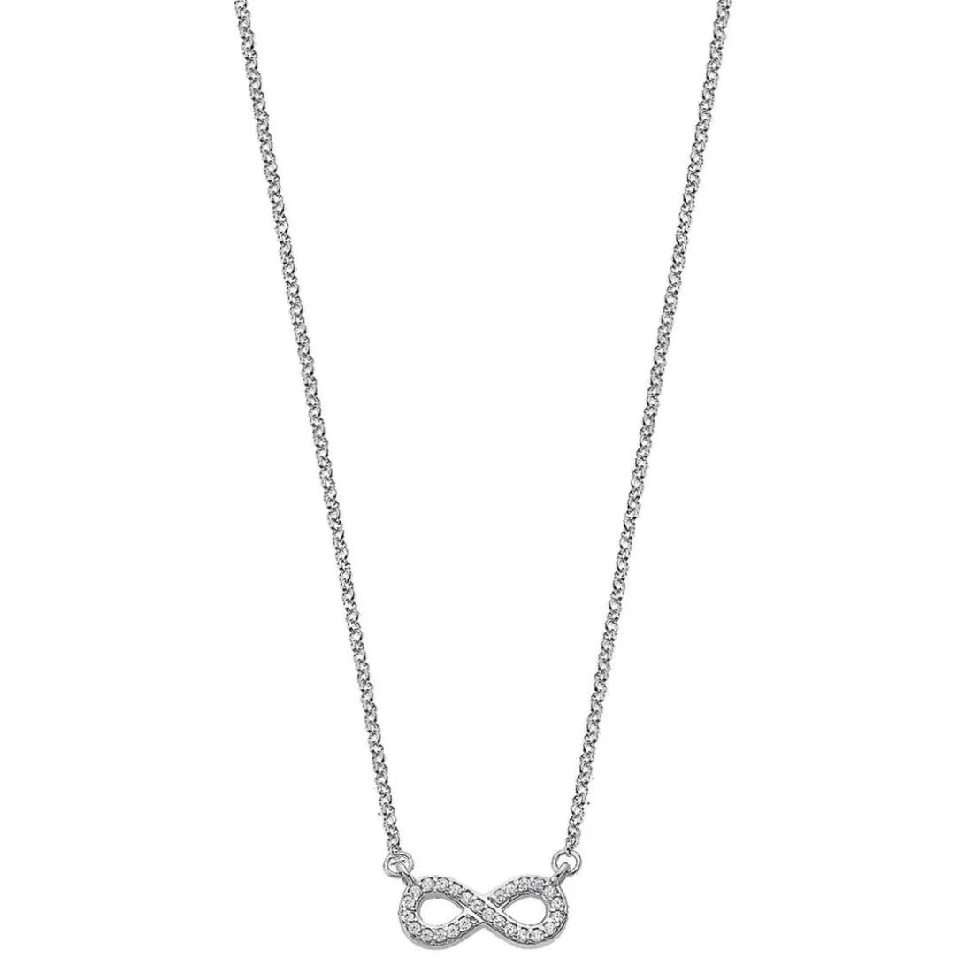 Collier et pendentif Lotus Silver LP1859-1/1 - infini mystic Argent Femme