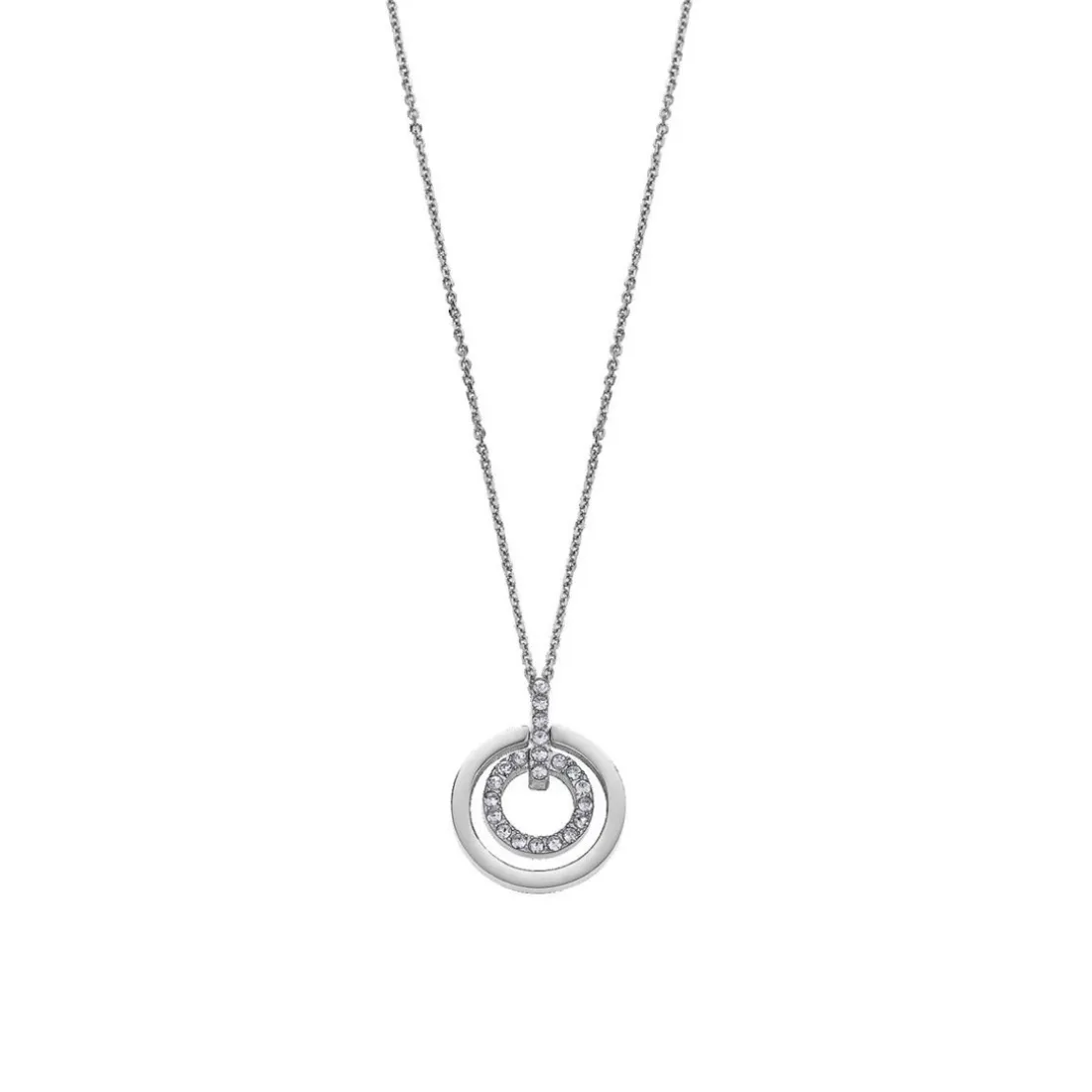 Collier et pendentif Lotus Style Bijoux BLISS LS1868-1-1 - Collier et pendentif BLISS Acier Femme