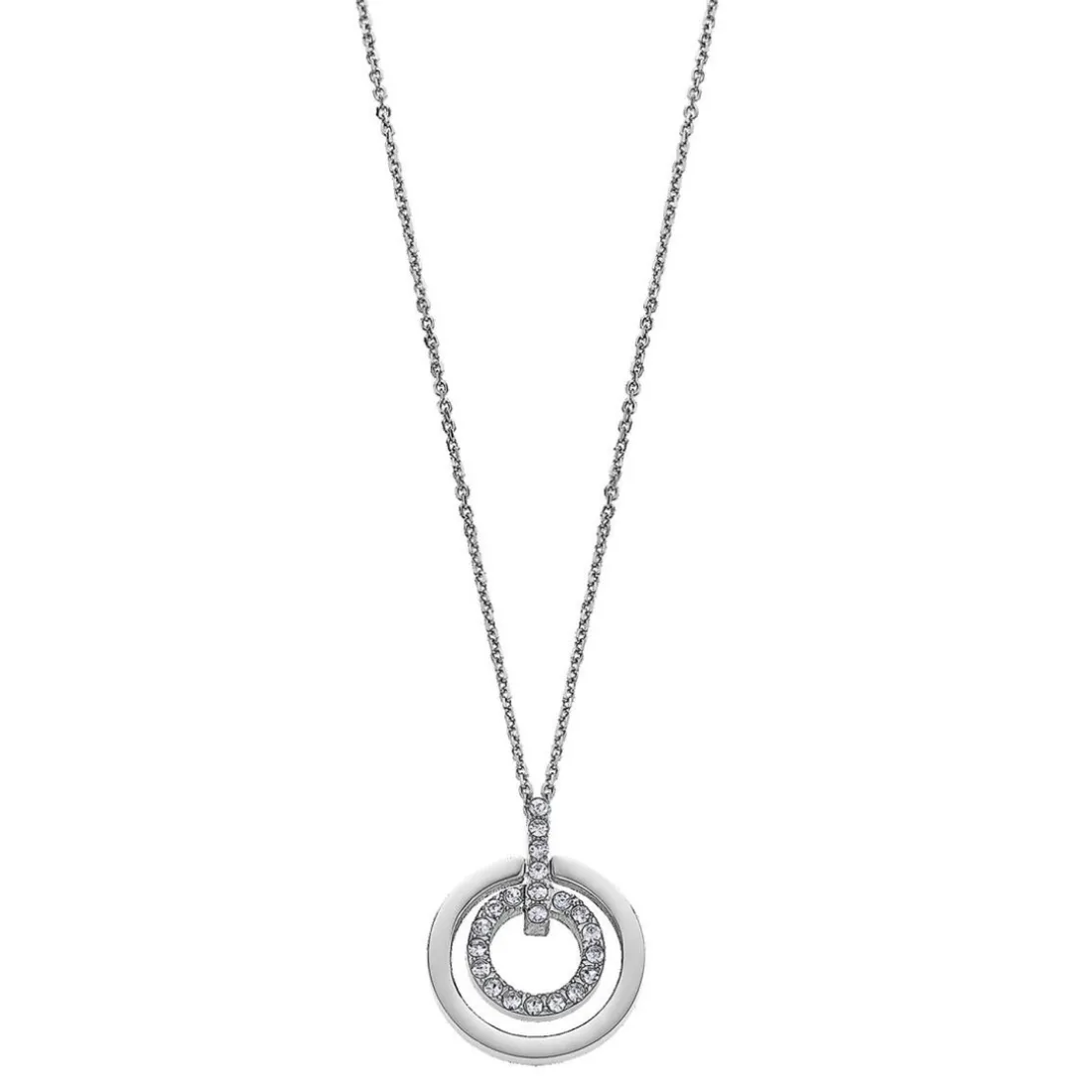 Collier et pendentif Lotus Style Bijoux BLISS LS1868-1-1 - Collier et pendentif BLISS Acier Femme