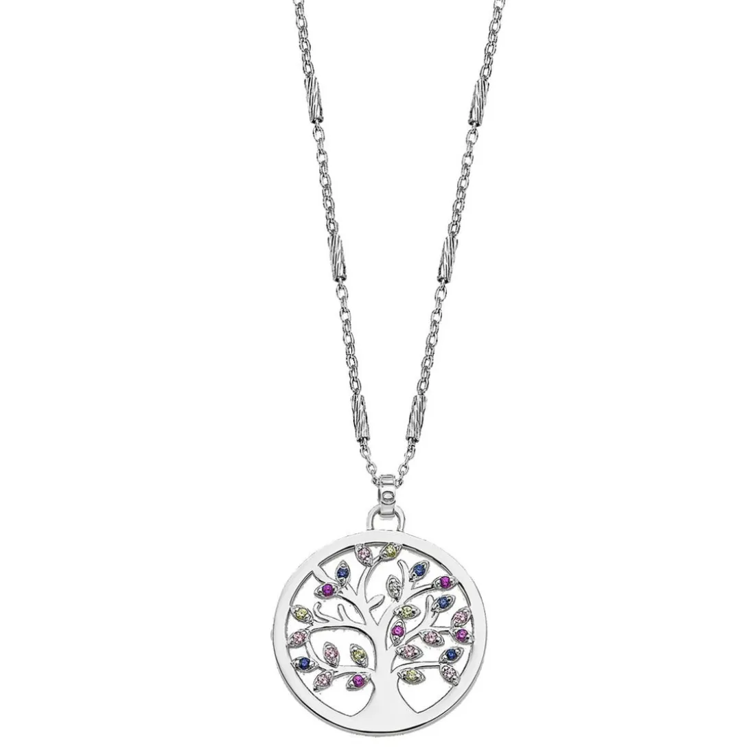 Collier et pendentif Lotus Silver TREE OF LIFE LP1890-1-1 - Collier et pendentif TREE OF LIFE Argent Femme