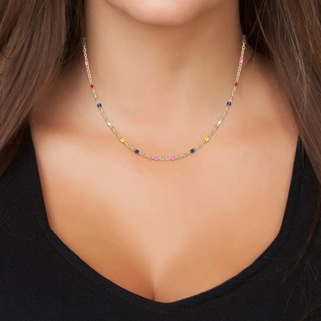Collier femme Angèle M B2420-DORE