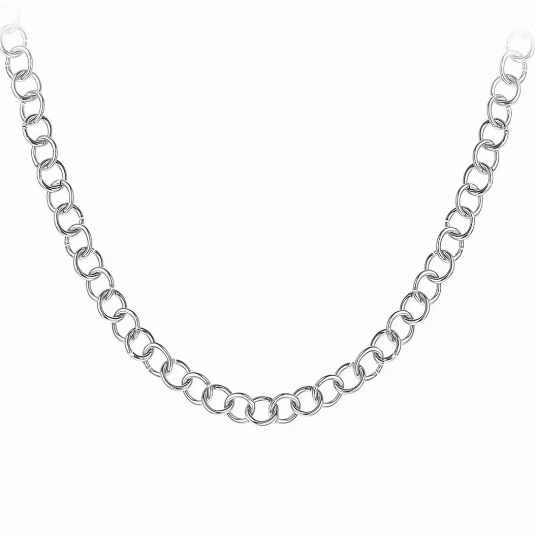 Collier femme Angèle M B2374-ARGENT - Acier Argent